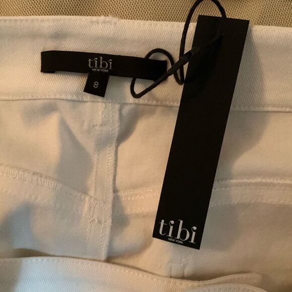 NWT Tibi Print Stretch Cotton Mini Skirt - Picture 6 of 7